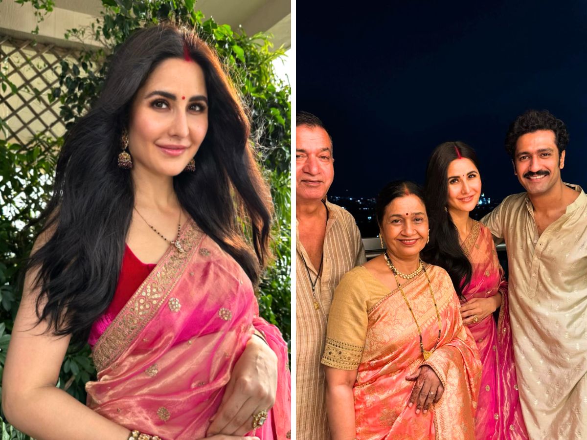 कैटरीना ने परिवार के साथ मनाया करवा चौथ