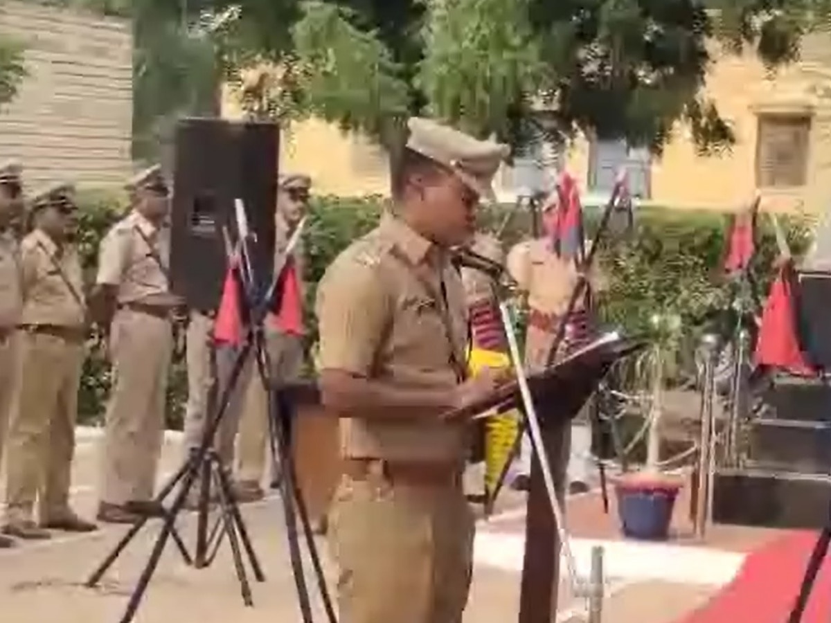 Jaisalmer News: जैसलमेर पुलिस लाईन में पुलिस शहीद दिवस कार्यकम का हुआ आयोजन 