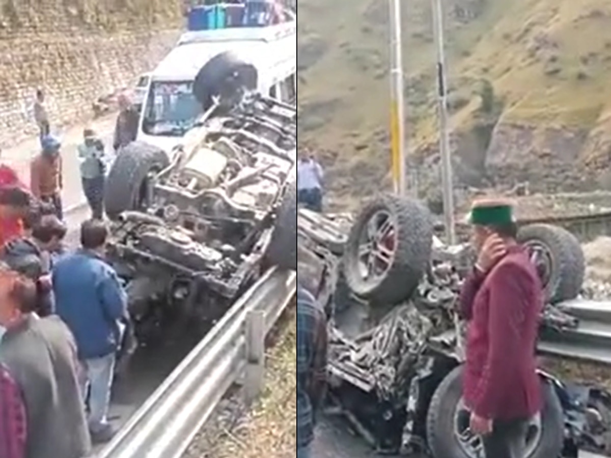 Rampur Accident: किन्नौर में महिंद्रा थार के अनियंत्रित होने से हुई दुर्घटना, 2 की मौत