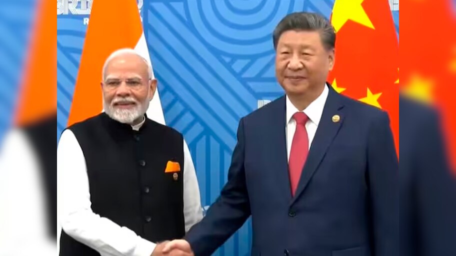 narendra modi xi jinping india china bilateral meeting in kazan russia ...
