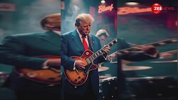Trump ने बजाया गिटार और फ्रूट्स बांटते दिखे Biden, अमेरिकन इलेक्शन से पहले वायरल हुआ AI का मजेदार म्यूजिकल वीडियो