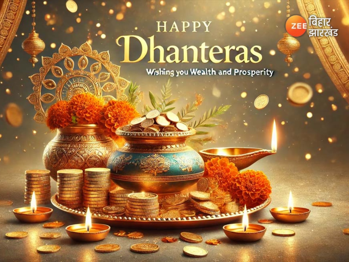 Happy Dhanteras 2024: देवी लक्ष्मी और धन्वंतरि के आशीर्वाद से भरें अपने घर में खुशियों का प्रकाश