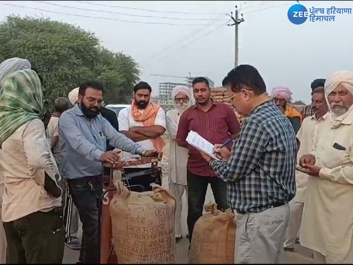 Zirakpur News: ਨਗਲਾ ਦੀ ਅਸਥਾਈ ਅਨਾਜ ਮੰਡੀ 'ਚ ਨਾਪਤੋਲ ਵਿਭਾਗ ਦੀ ਵੱਡੀ ਕਾਰਵਾਈ, 6 ਕੰਡੇ ਕੀਤੇ ਗਏ ਸੀਲ