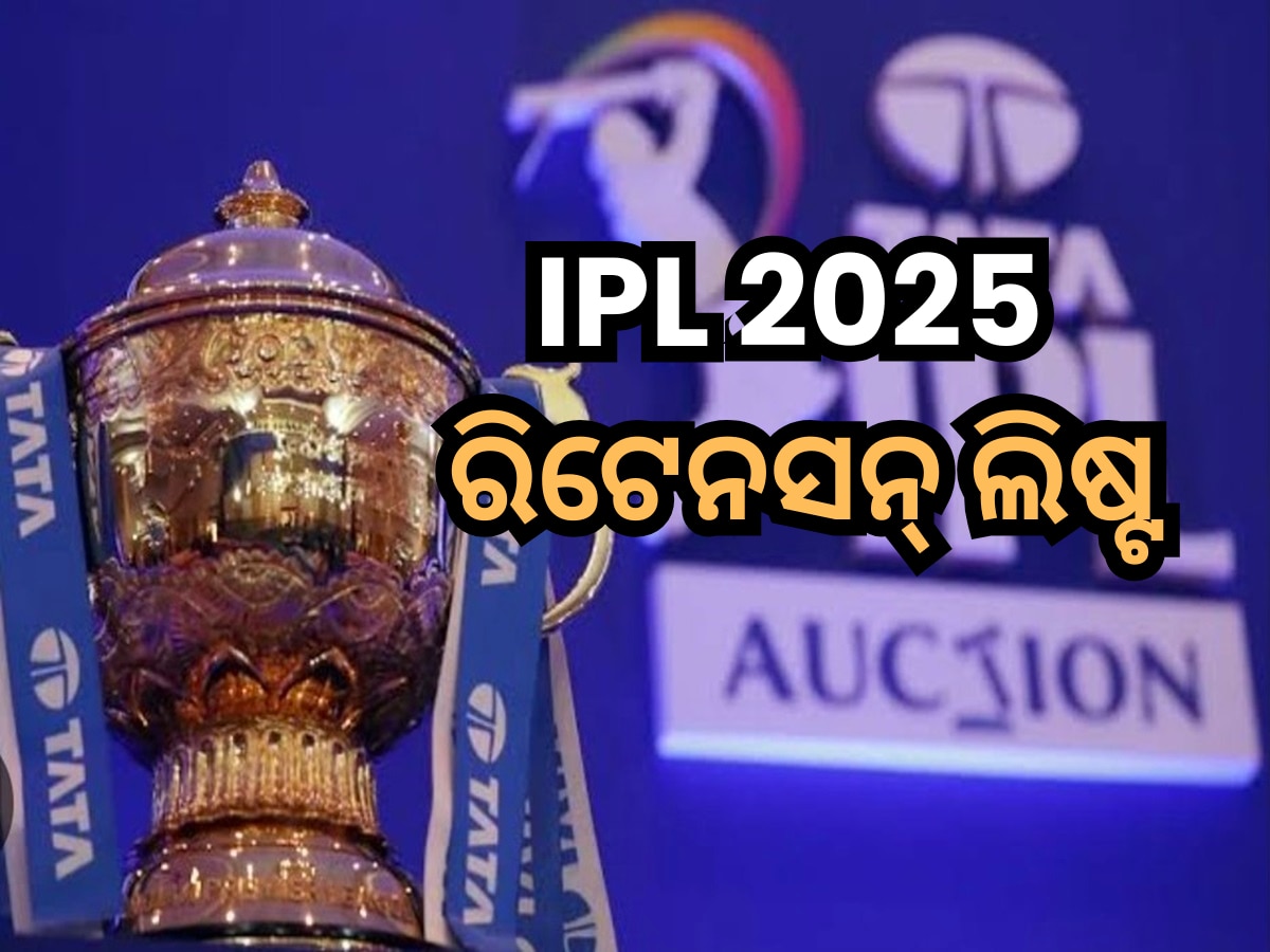 IPL 2025 Players Full Retention List