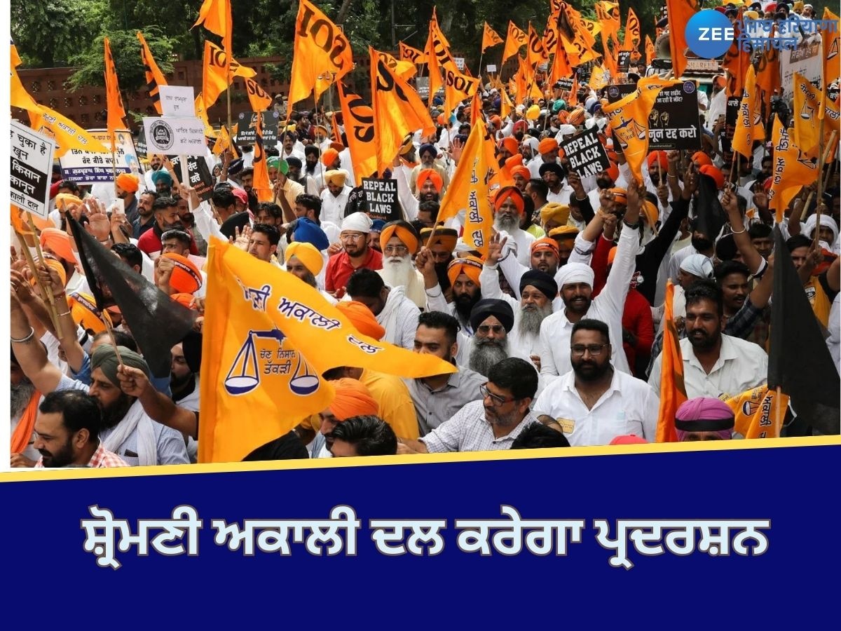 Akali Dal Protest: ਝੋਨੇ ਦੀ ਖਰੀਦ ਅਤੇ ਡੀ.ਏ.ਪੀ ਦੀ ਸਮੱਸਿਆ ਨੂੰ ਲੈ ਕੇ ਸ਼੍ਰੋਮਣੀ ਅਕਾਲੀ ਦਲ ਕਰੇਗਾ ਪ੍ਰਦਰਸ਼ਨ