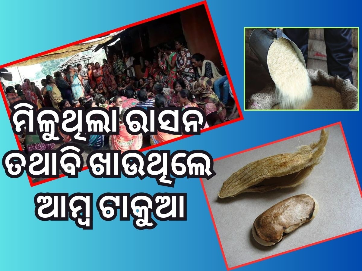 ଆମ୍ବ ଟାକୁଆ ଖାଇ ମୃତ୍ୟୁ ଘଟଣା, ସମସ୍ତେ ପାଉଥିଲେ ରାସନ ଚାଉଳ