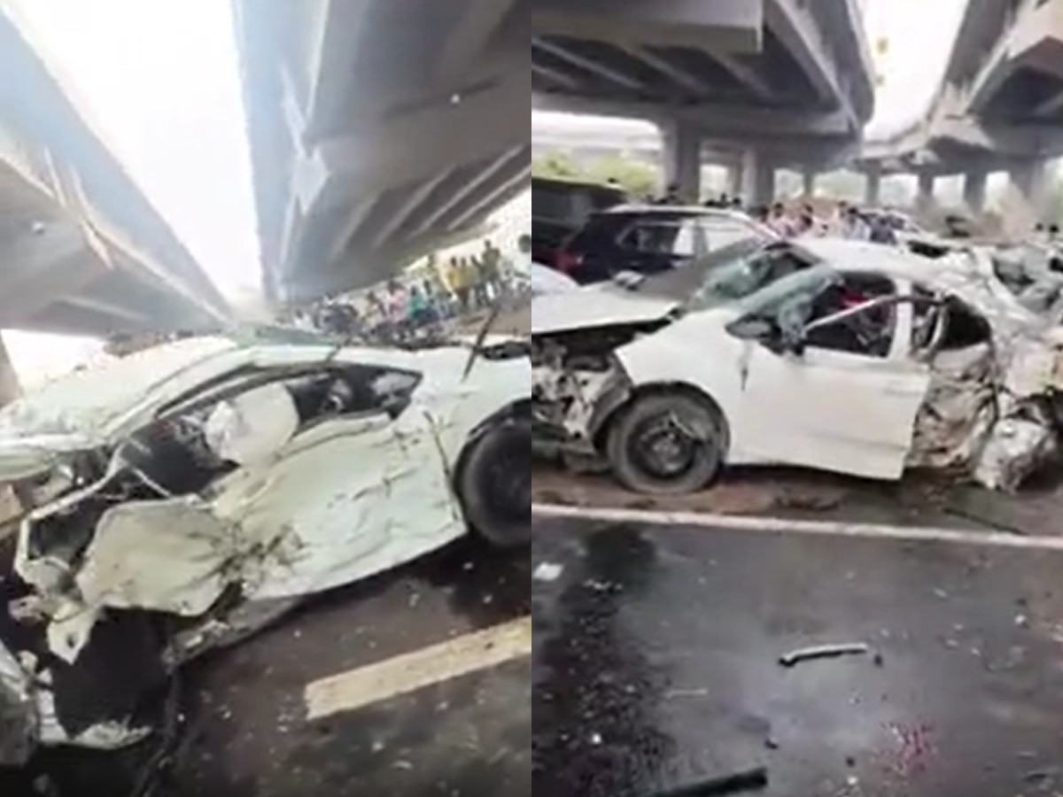 Gurugram Accident: सोहना-गुरुग्राम मार्ग पर तेज रफ्तार कार का कहर, दो छात्रों की मौत व तीन घायल 