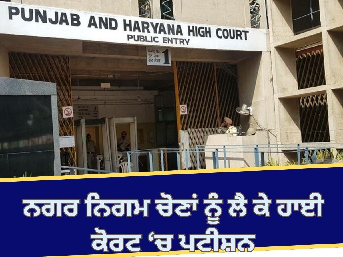 High Court News: ਨਗਰ ਨਿਗਮ ਤੇ ਮਿਊਂਸੀਪਲ ਚੋਣਾਂ ਨਾ ਕਰਵਾਏ ਜਾਣ 'ਤੇ ਹਾਈ ਕੋਰਟ 'ਚ ਪਟੀਸ਼ਨ ਦਾਖ਼ਲ