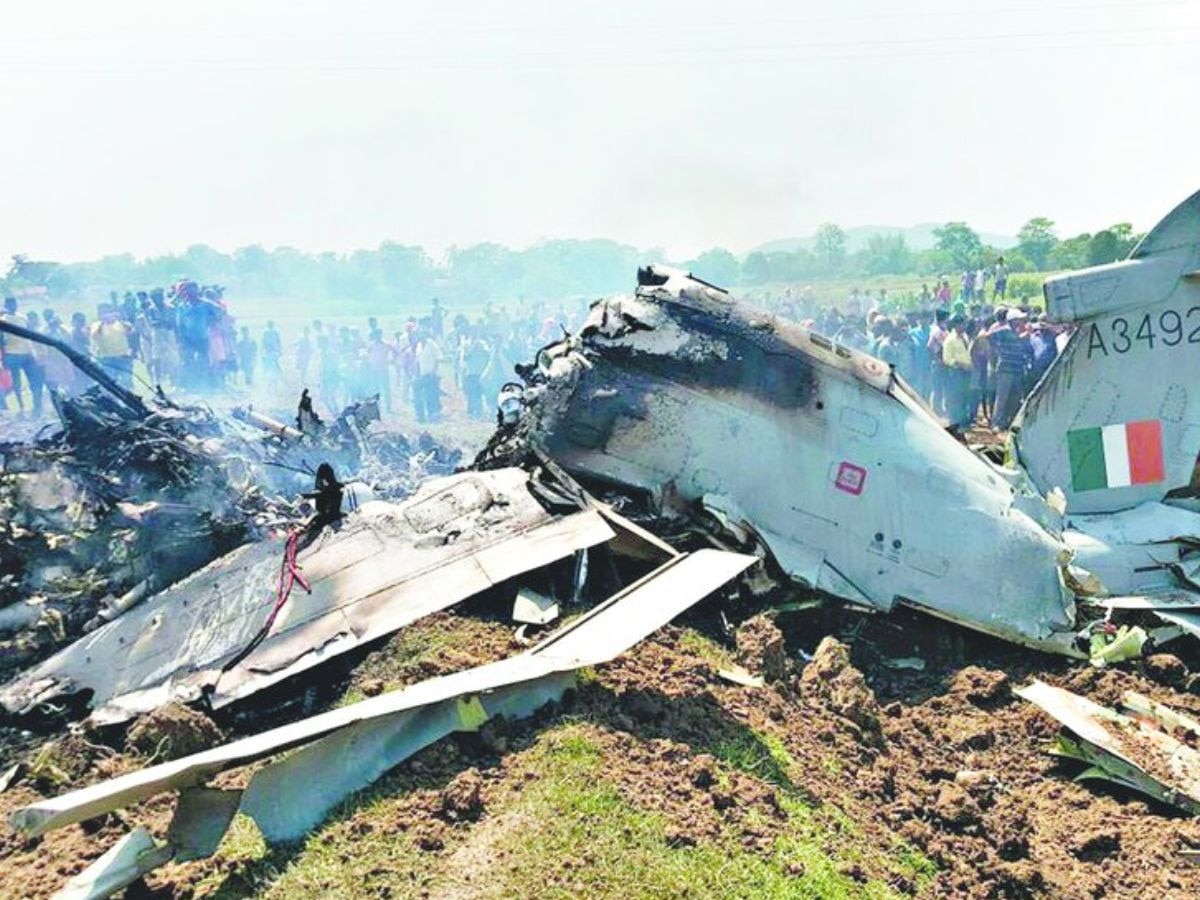 Agra Plane Crash News