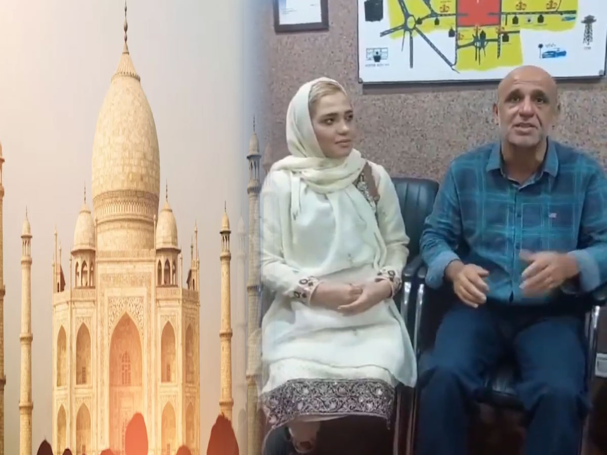 Video: ईरान से ताजमहल घूमने आए टूरिस्ट ने शिव मंदिर में पढ़ी नमाज ! Video: ईरान से ताजमहल घूमने आए टूरिस्ट ने शिव मंदिर में पढ़ी नमाज !