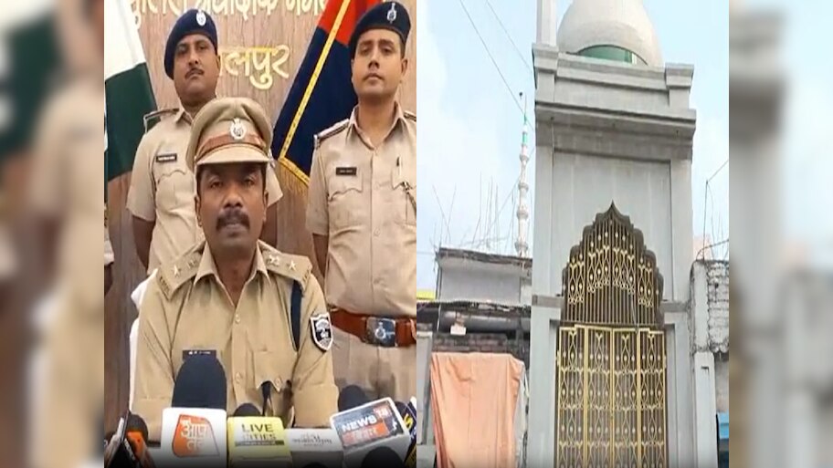 माहौल खराब करने के लिए मस्जिद की दीवार पर चढ़ा शख्स, भगवा झंडा फहराने में हुआ नाकाम! 