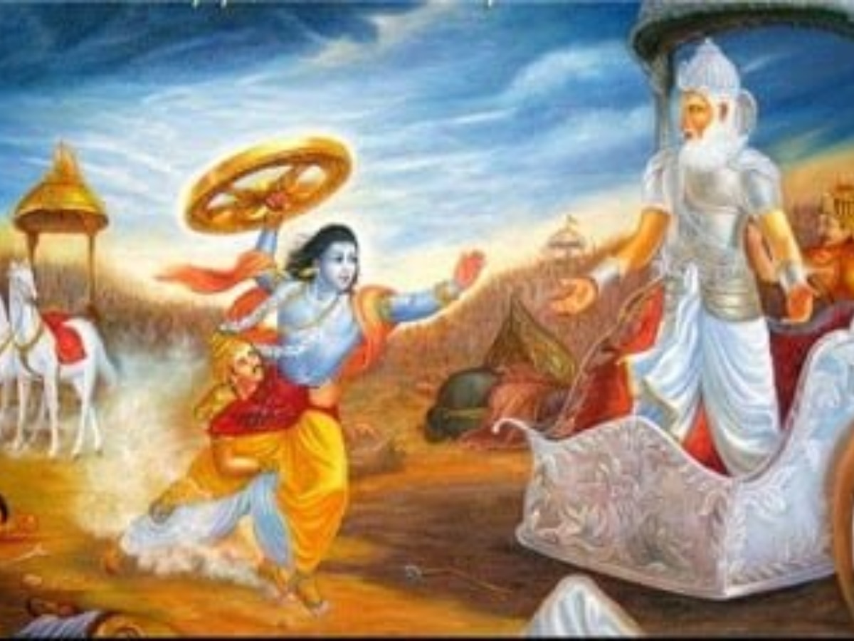 Mahabharata: महाभारत में कृष्ण ने उठाये थे सुदर्शन चक्र? जानें- किसने कर दिया था मजबूर