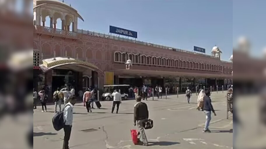 Rajasthan News Jaipur Junction redevelopment work is progressing at ...