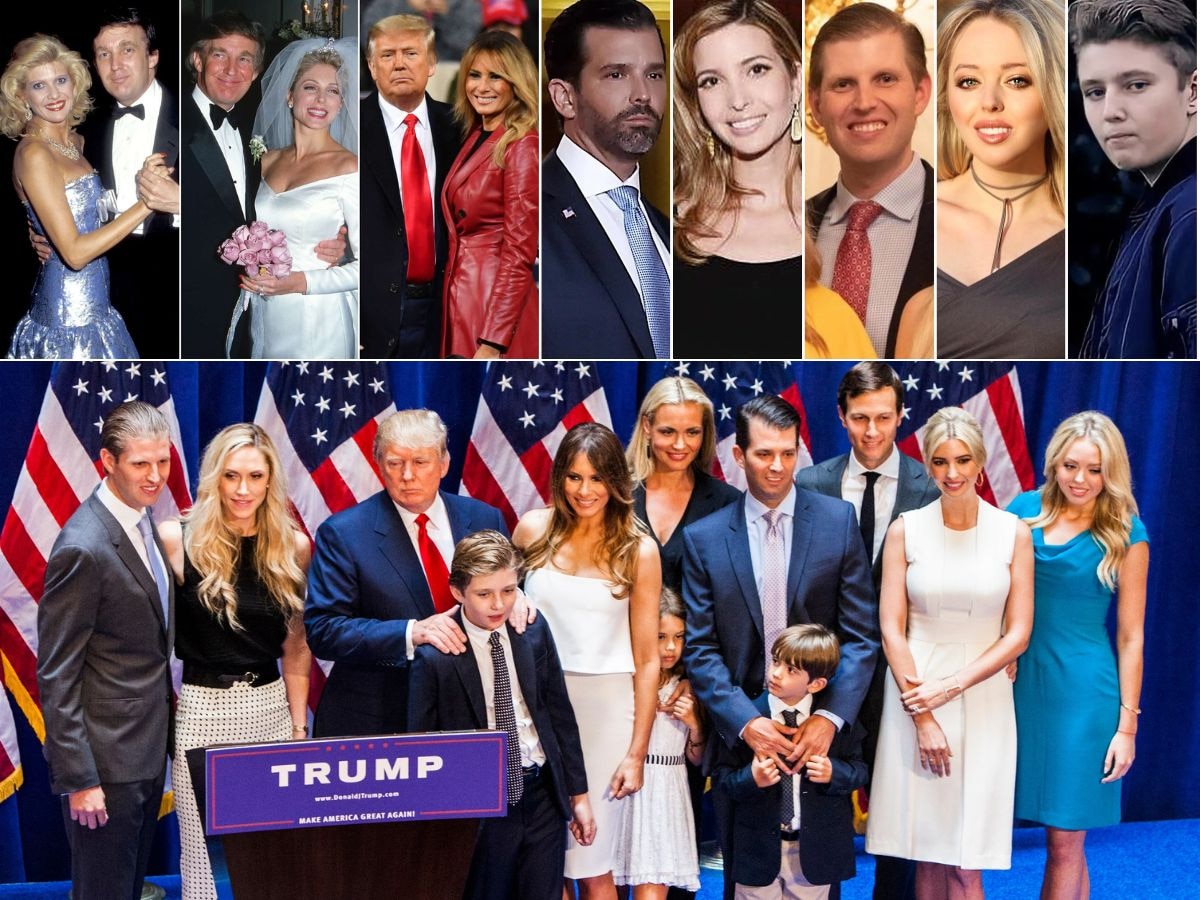 Donald Trump Family: तीन शादियां, 5 बच्चे, जानिए क्या करते हैं अमेरिका के नए राष्ट्रपति डोनाल्ड ट्रंप के बच्चे  