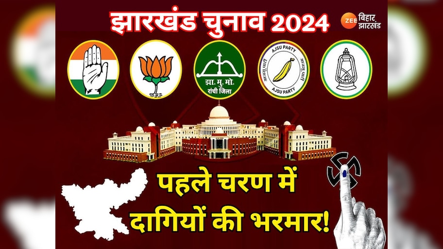 Jharkhand Chunav 2024: झारखंड के पहले चरण में दागी उम्मीदवारों की भरमार! सबसे ज्यादा BJP से, देखें दूसरे नंबर पर कौन सा दल?