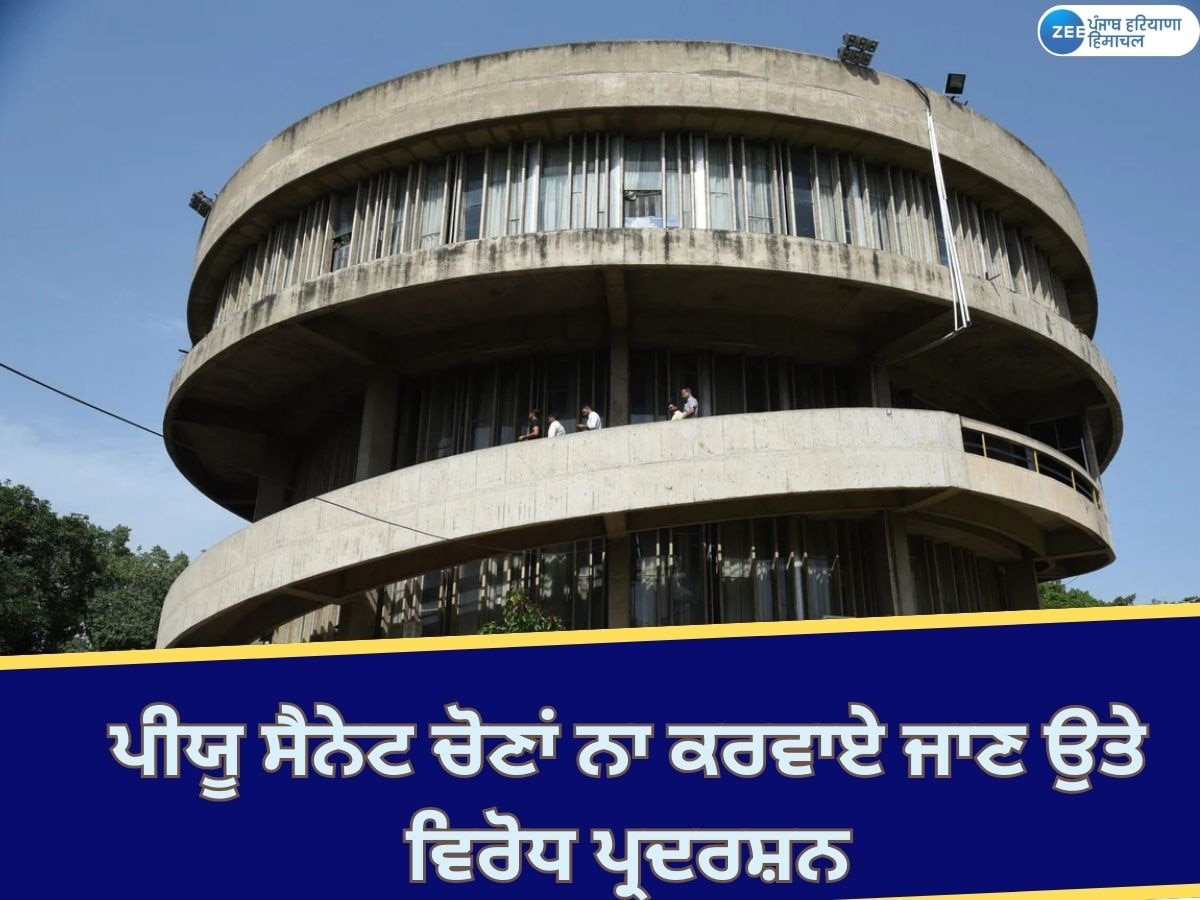 PU Senate Elections News: ਪੰਜਾਬ 'ਵਰਸਿਟੀ 'ਚ ਸੈਨੇਟ ਚੋਣਾਂ ਨਾ ਕਰਵਾਉਣ 'ਤੇ ਵਿਰੋਧੀ ਧਿਰਾਂ ਇਕਜੁੱਟ; ਰੋਸ ਵਿਖਾਵਾ ਕੀਤਾ