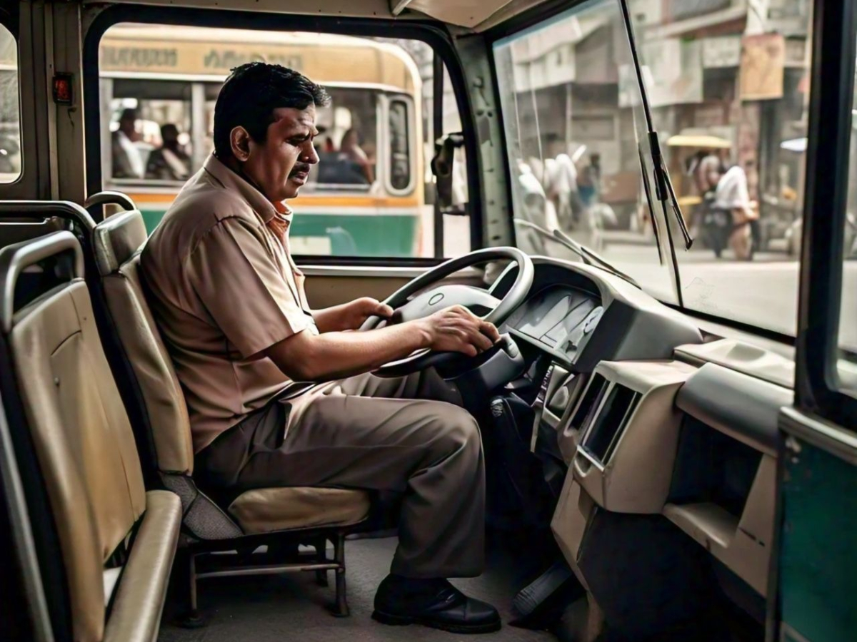 Indore bus driver dies on duty: चलती बस में ड्राइवर को आया हार्ट अटैक, मौत... CCTV में कैद हुई दिल दहलाने वाली घटना