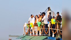 Chhath Puja 2024: छठ पूजा पर पटना में गंगा घाट पर पहुंचे मुख्यमंत्री नीतीश कुमार 