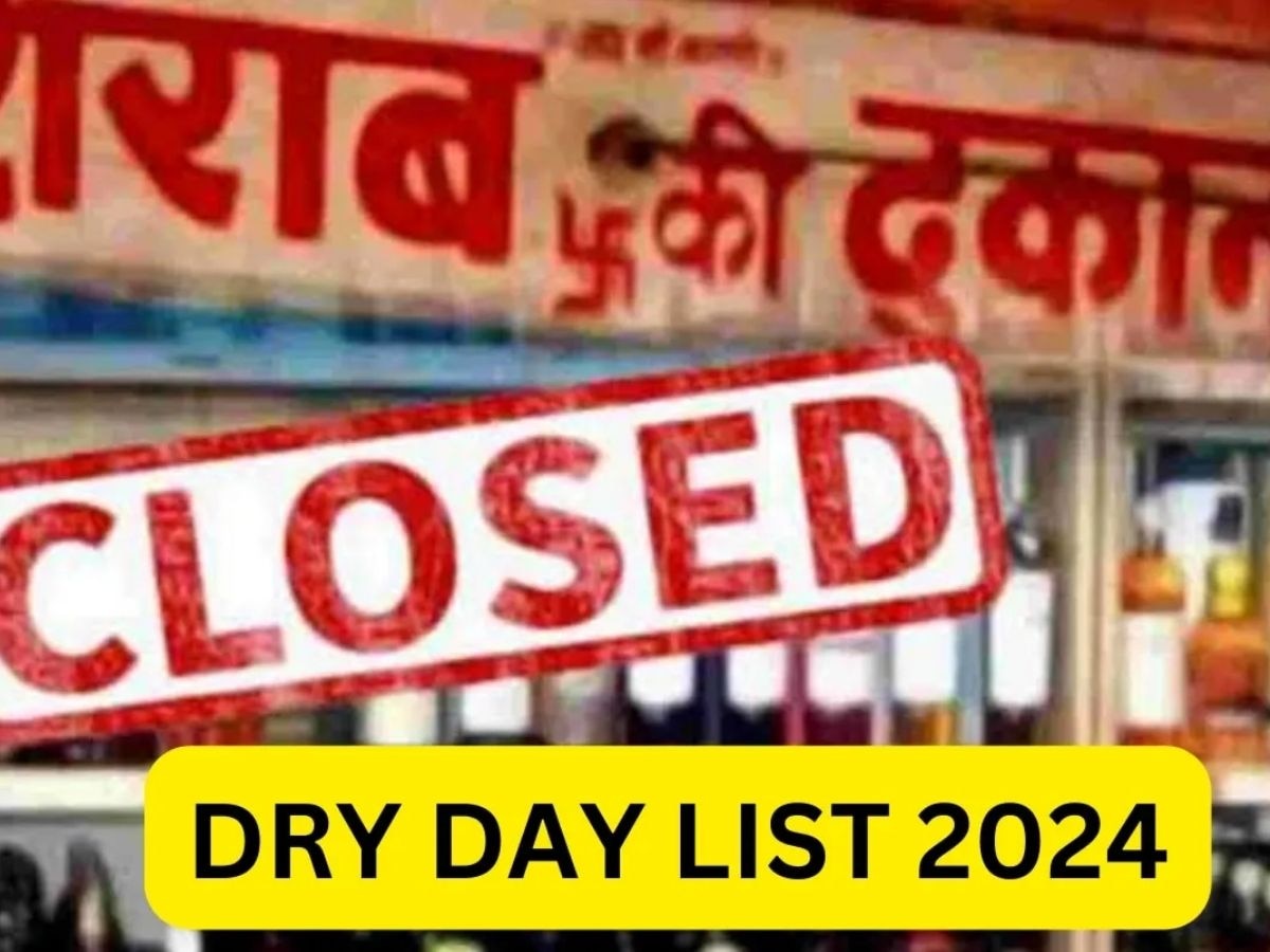 Dry Days List 2024