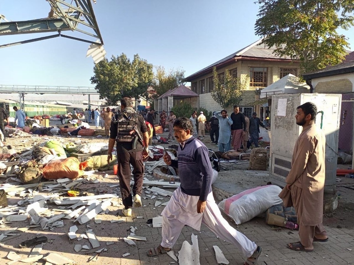 Pakistan Quetta Railway Station Blast