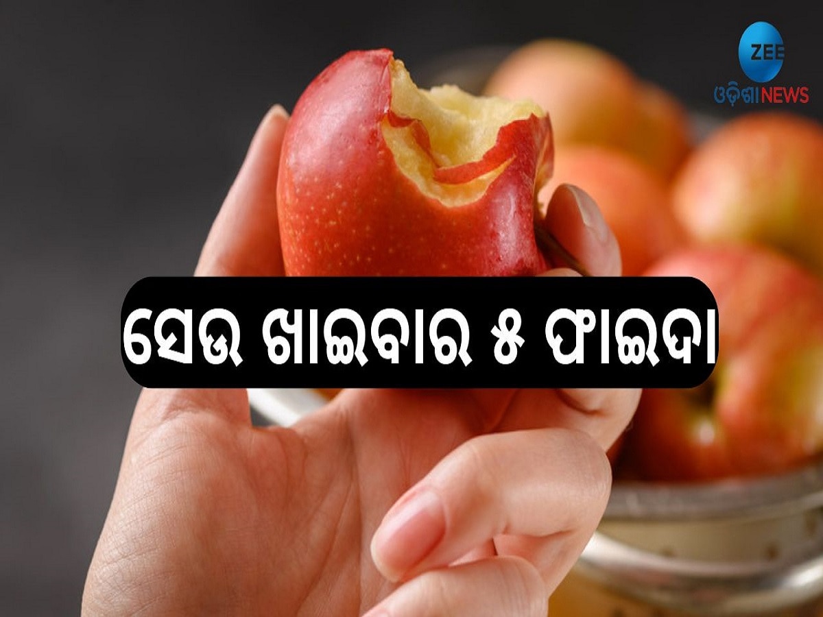 Apple Benefits: ପ୍ରତିଦିନ ଗୋଟିଏ ସେଉ ବଦଳାଇ ଦେବ ଆପଣଙ୍କ ସ୍ୱାସ୍ଥ୍ୟ! ଜାଣନ୍ତୁ ଏହାର ୫ ଫାଇଦା...