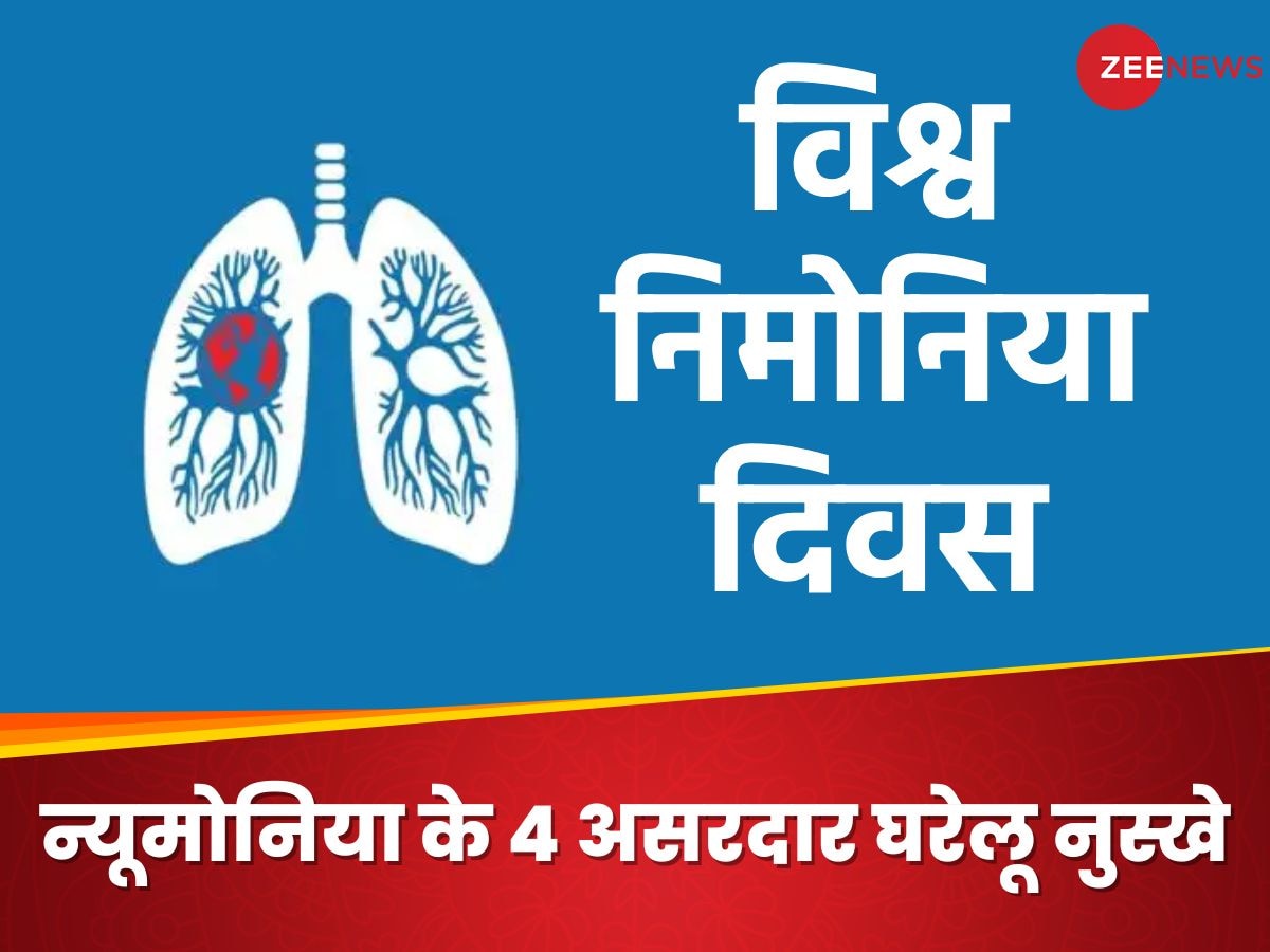 वर्ल्ड न्यूमोनिया डे: ये 4 घरेलू नुस्खे फेफड़ों के संक्रमण को कम करने में कर सकते हैं मदद