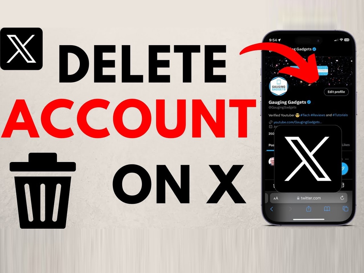 How To Delete X Account: कैसे हमेशा के लिए डिलीट करें अपना एक्स अकाउंट? इन स्टेप्स को करें फॉलो