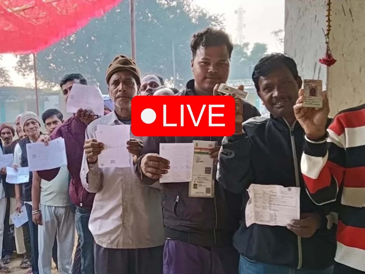 Jharkhand Election 2024 Live: झारखंड में 5 बजे तक हुई  64 फीसद वोटिंग; धोनी ने दिया वोट