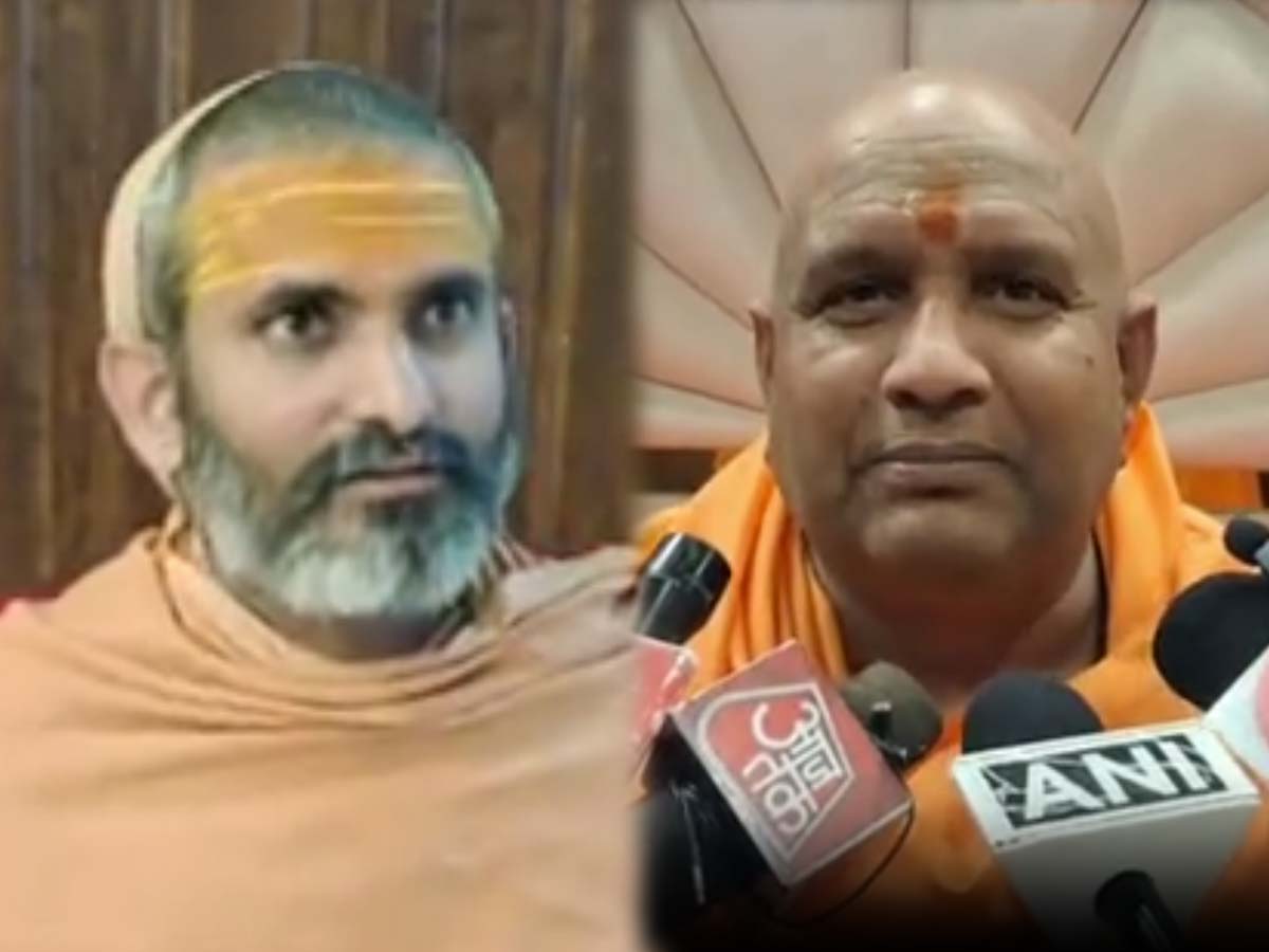 ओवैसी के '15 मिनट' वाले बयान पर संत नाराज; कहा हमें सिर्फ '5 मिनट' ही चाहिए ओवैसी के '15 मिनट' वाले बयान पर संत नाराज; कहा हमें सिर्फ '5 मिनट' ही चाहिए