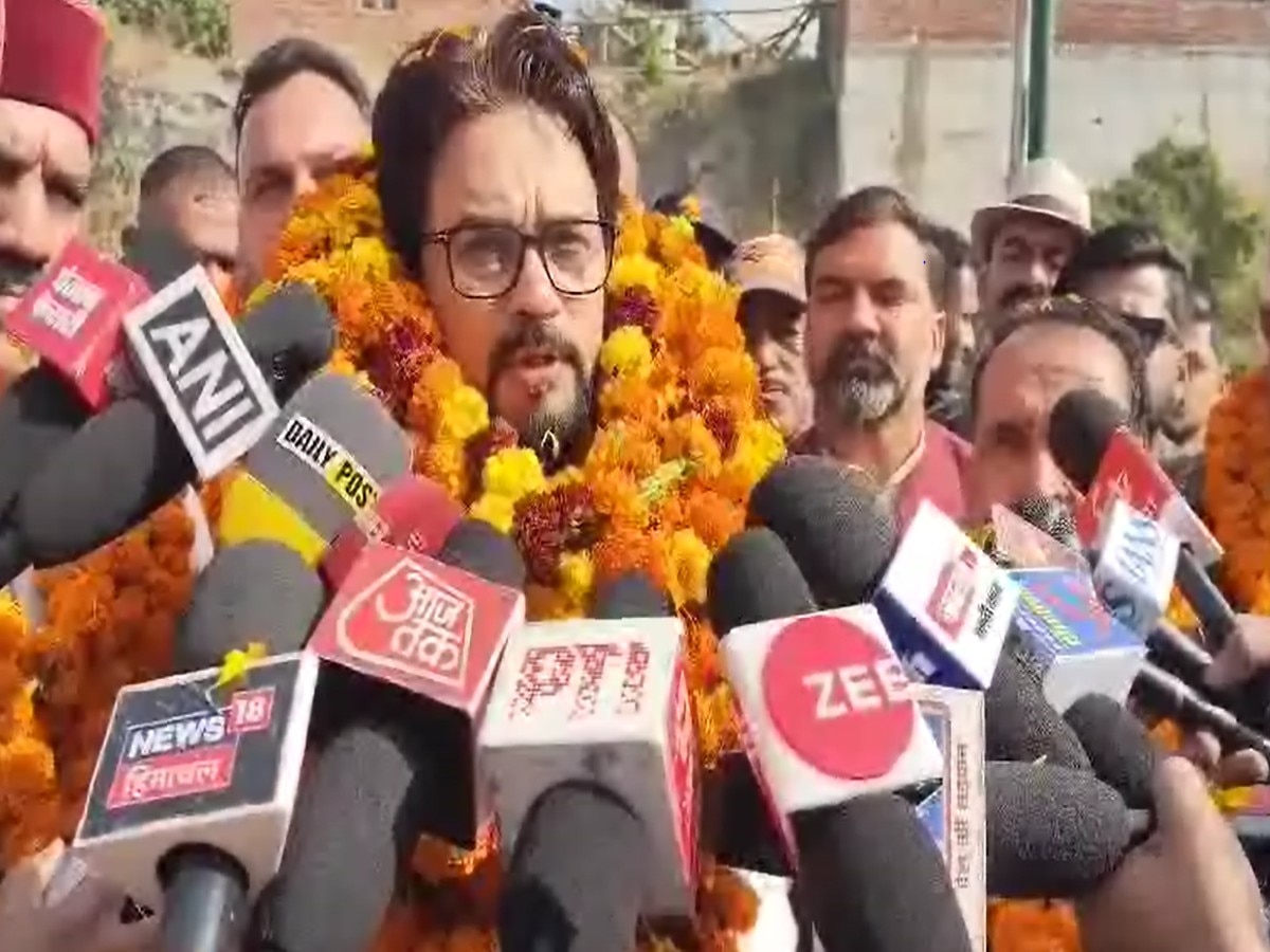 Anurag Singh Thakur News: देश में आम आदमी पार्टी ने कांग्रेस के भ्रष्टाचार का तोड़ा रिकॉर्ड, पहले नंबर पर पहुंची AAP: अनुराग सिंह ठाकुर