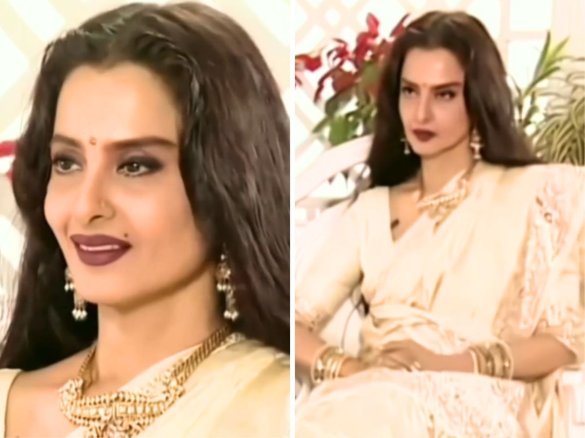 Rekha Throwback Video