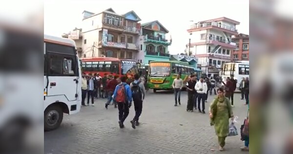 bilaspur bus stand Local shopkeepers and people are facing problems due ...