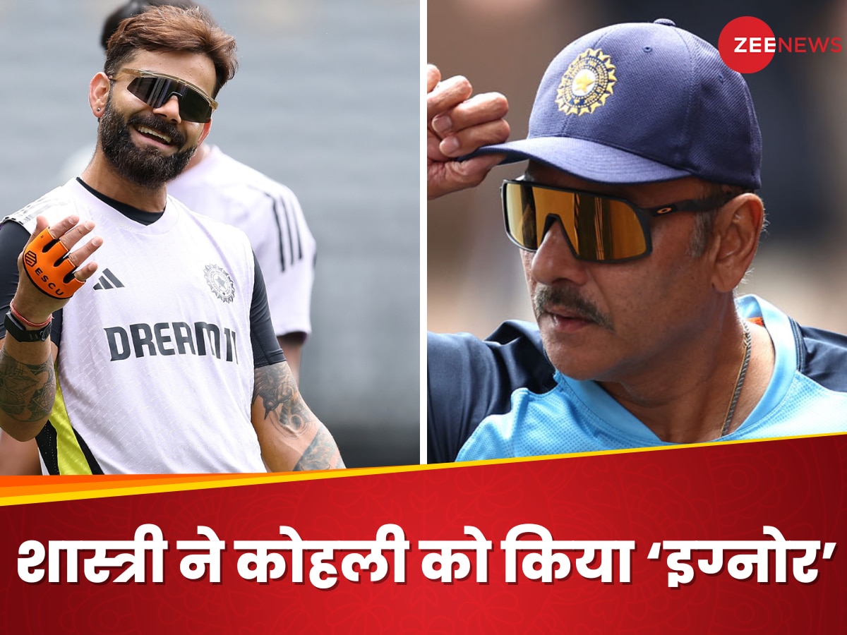 Virat Kohli and Ravi Shastri