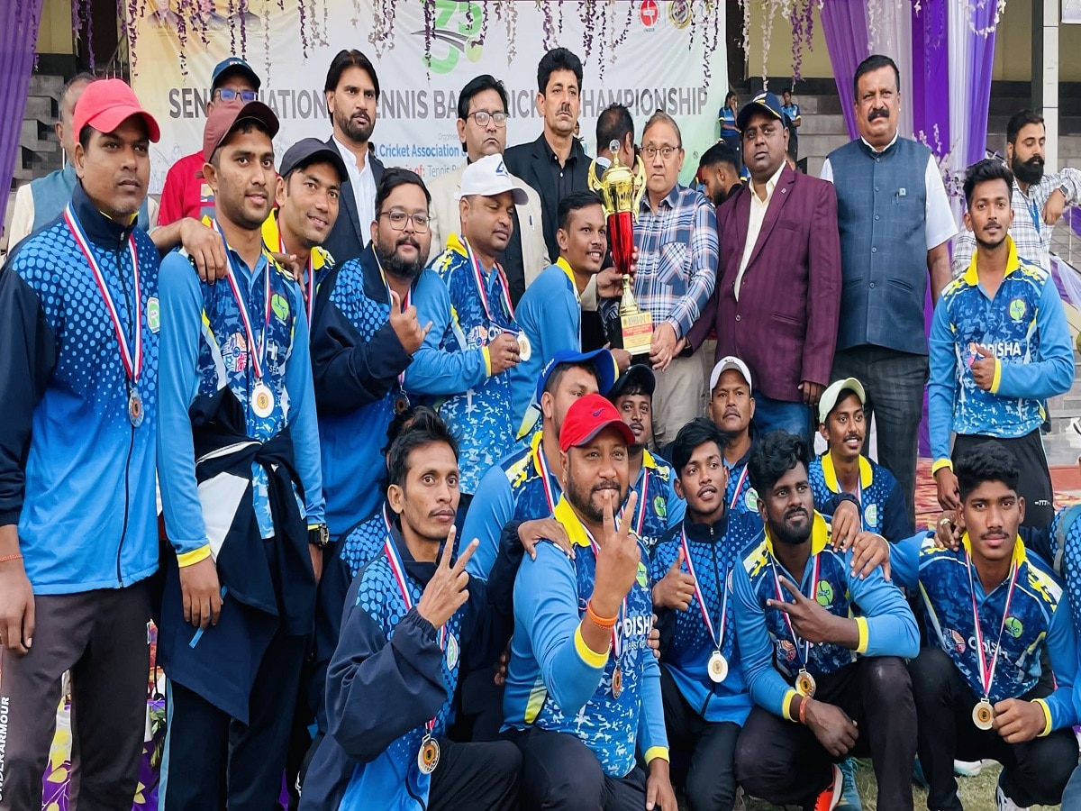 National Tennis Ball Cricket: ଜାତୀୟ ଟେନିସ୍‌ ବଲ୍‌ କ୍ରିକେଟ୍‌ : ଓଡ଼ିଶାକୁ ରୌପ୍ୟ ପଦକ 