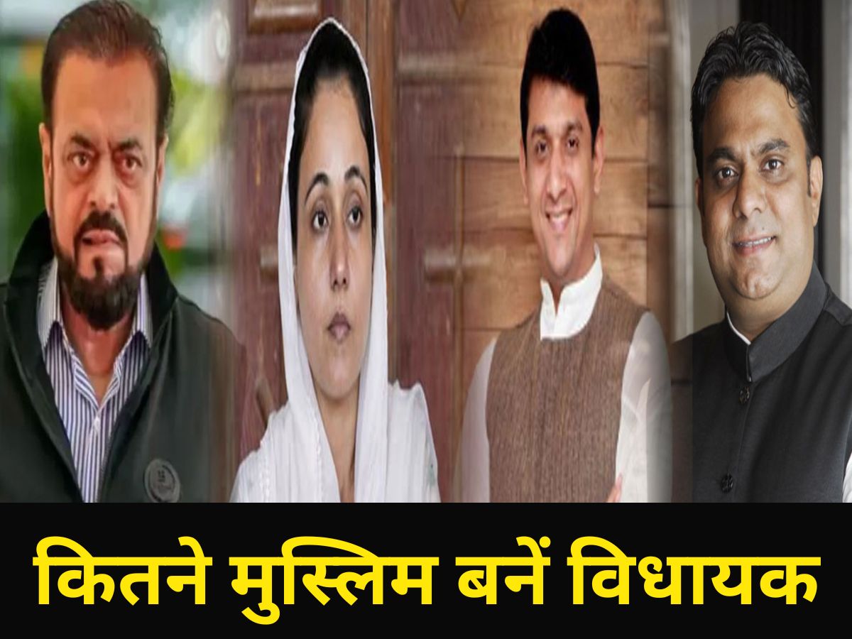 Maharashtra में इतने मुसलमान बने विधायक, अबू आजमी ने लगाया जीत का चौका Maharashtra में इतने मुसलमान बने विधायक, अबू आजमी ने लगाया जीत का चौका
