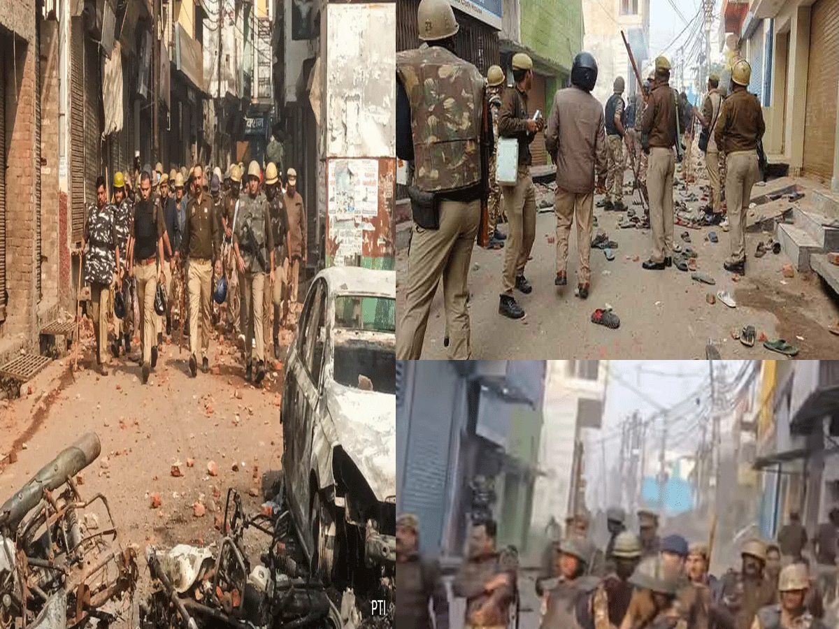 Sambhal Violence: संभल में कर्फ्यू जैसे हालात, इंटरनेट और स्कूल बंद; भारी पुलिस फोर्स तैनात Sambhal Violence: संभल में कर्फ्यू जैसे हालात, इंटरनेट और स्कूल बंद; भारी पुलिस फोर्स तैनात