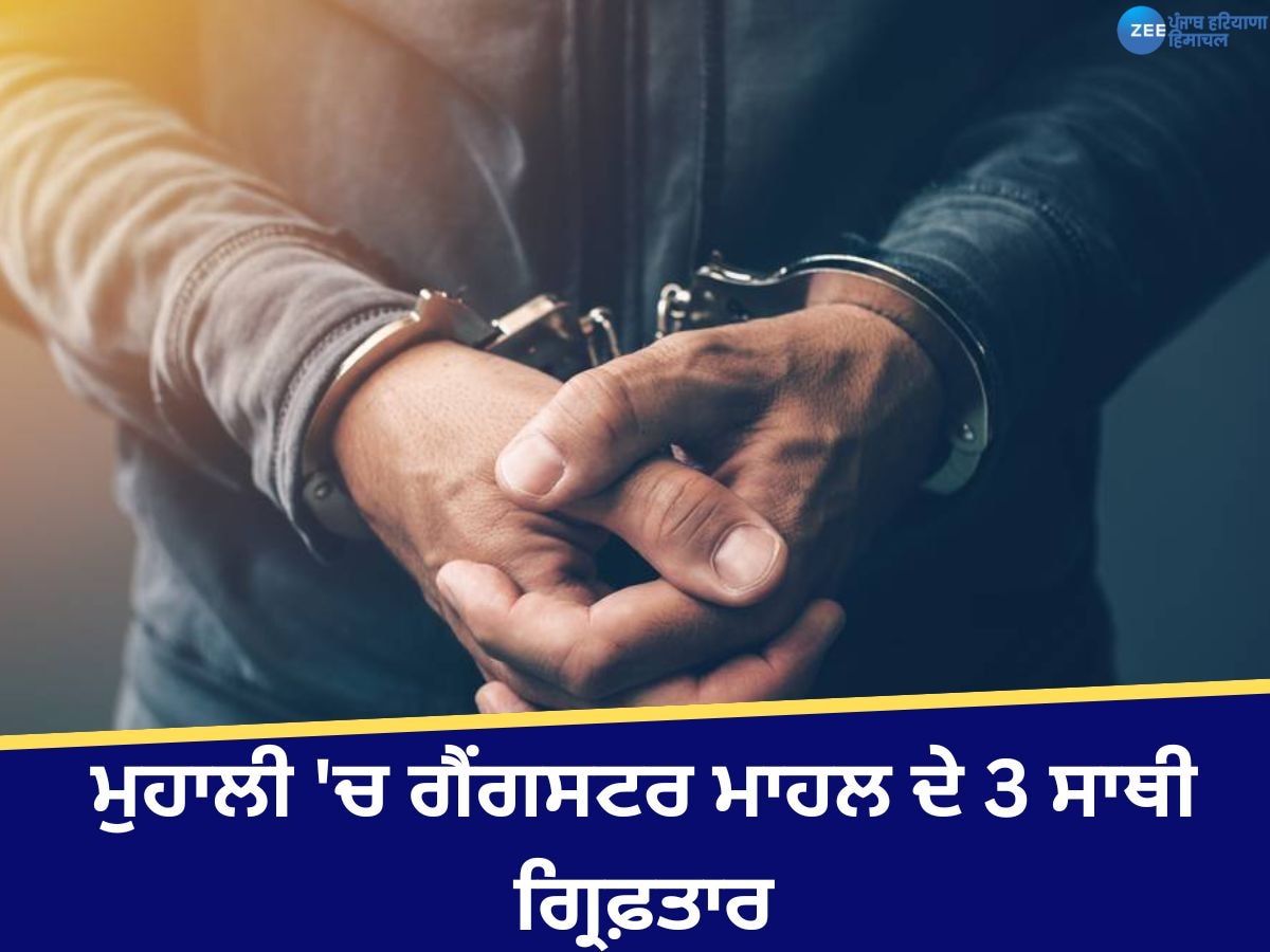 Mohali Breaking: ਪੰਜਾਬ ਪੁਲਿਸ ਨੂੰ ਵੱਡੀ ਸਫਲਤਾ-3 ਨਾਮੀ ਗੈਗਸਟਰਾਂ ਨੂੰ ਕੀਤਾ ਕਾਬੂ,  ਪੰਜਾਬ ਡੀਜੀਪੀ ਨੇ ਦਿੱਤੀ ਜਣਕਾਰੀ