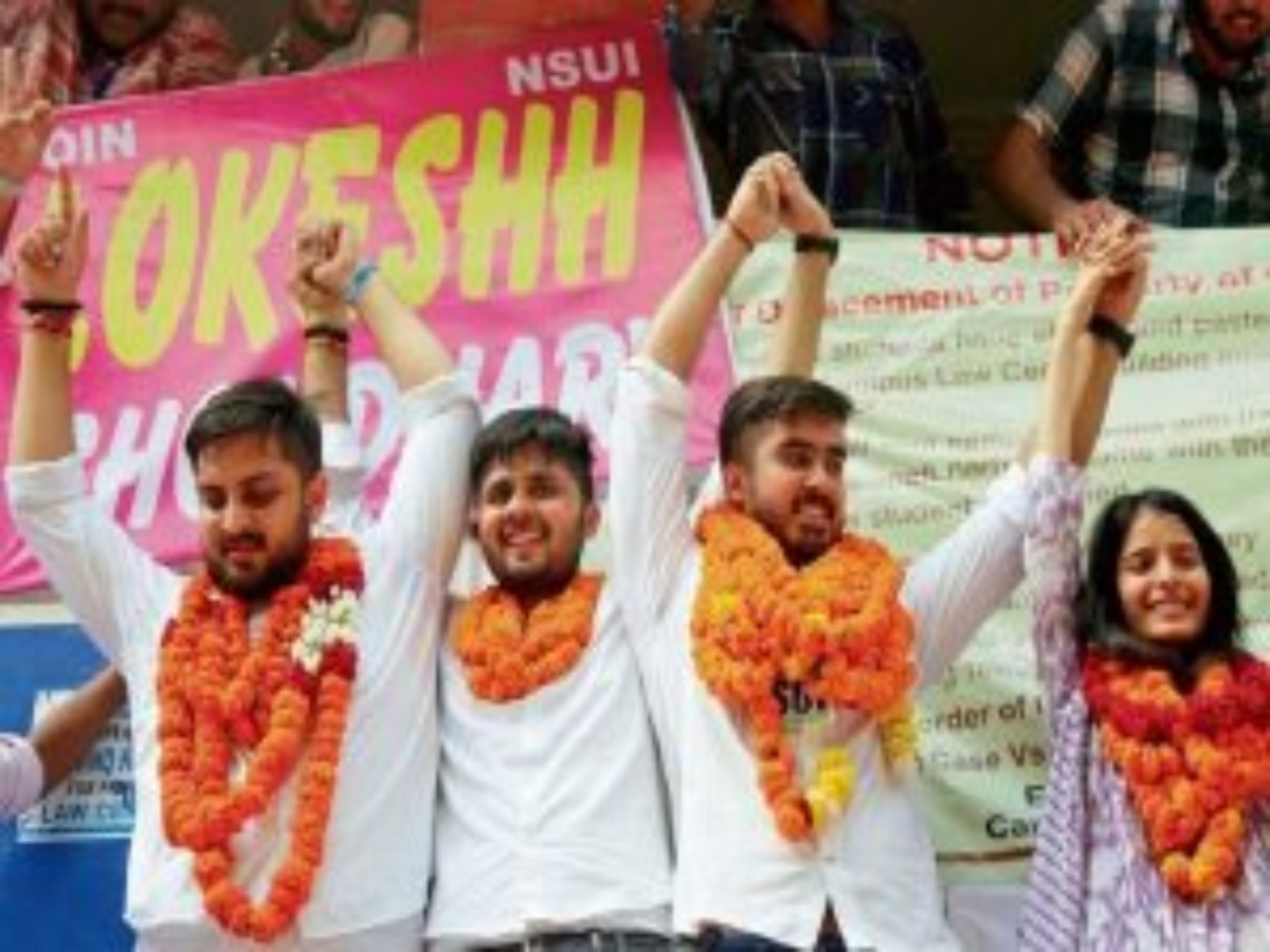 DUSU Election Result: DUSU चुनाव में मुकाबला रहा 50-50, ABVP और NSUI को मिलीं 2-2 सीटें