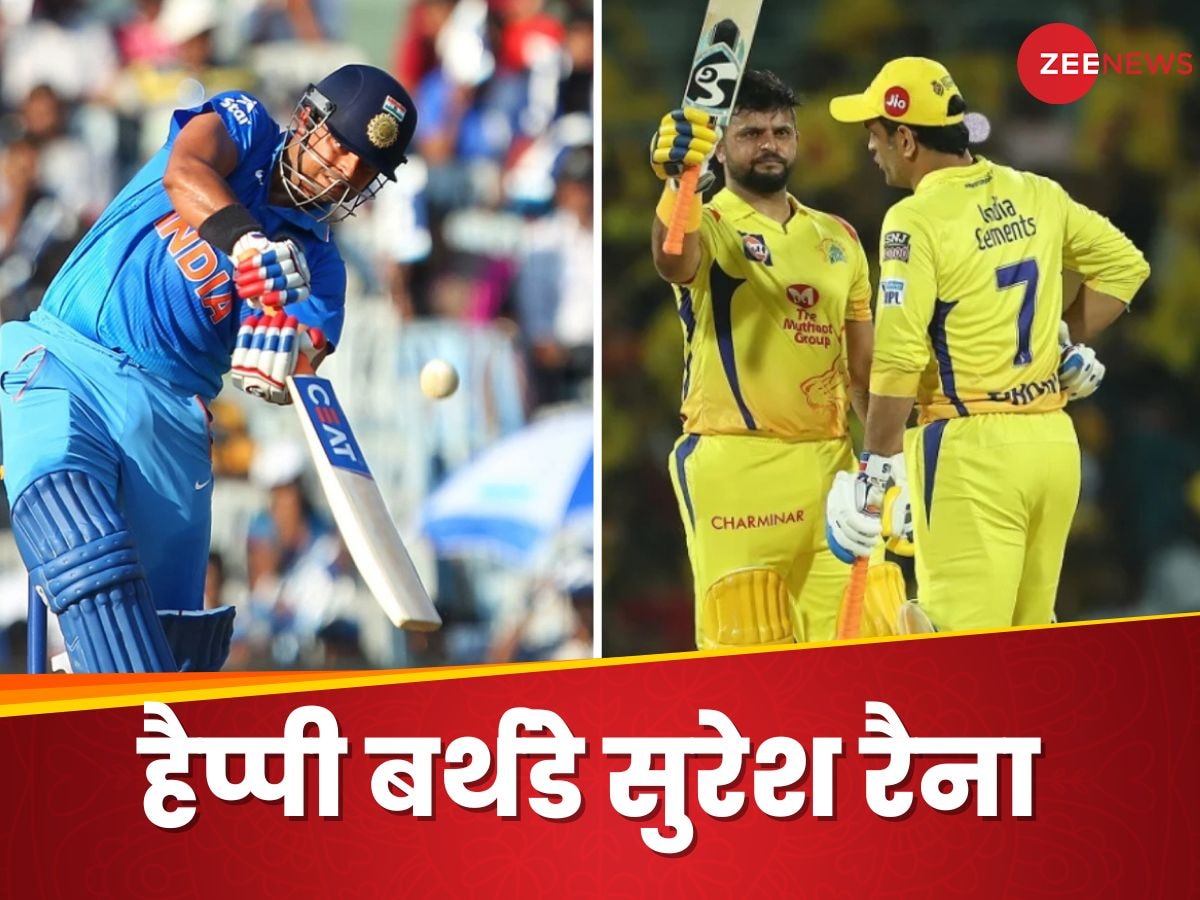 Suresh Raina: छोटे शहर से निकला हीरो...वर्ल्ड कप विजेता और 'मिस्टर आईपीएल', कदम चूम रहे अनगिनत रिकॉर्ड्स