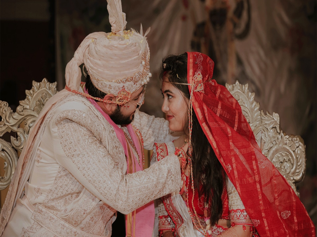 Rajasthan Mewari Bai jigisha joshi marriage photos viral on social media 