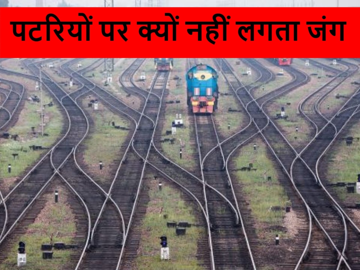 Railway Tracks Rust: गर्मी-सर्दी हो या बरसात...भारतीय रेलवे की पटरियों पर क्यों नहीं लगता जंग; पीछे छिपी है ये साइंस