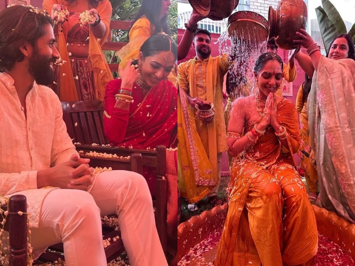 Naga Chaitanya-Sobhita Dhulipala Wedding: हल्दी के साथ शुरू हुई शादी से पहले की रस्में