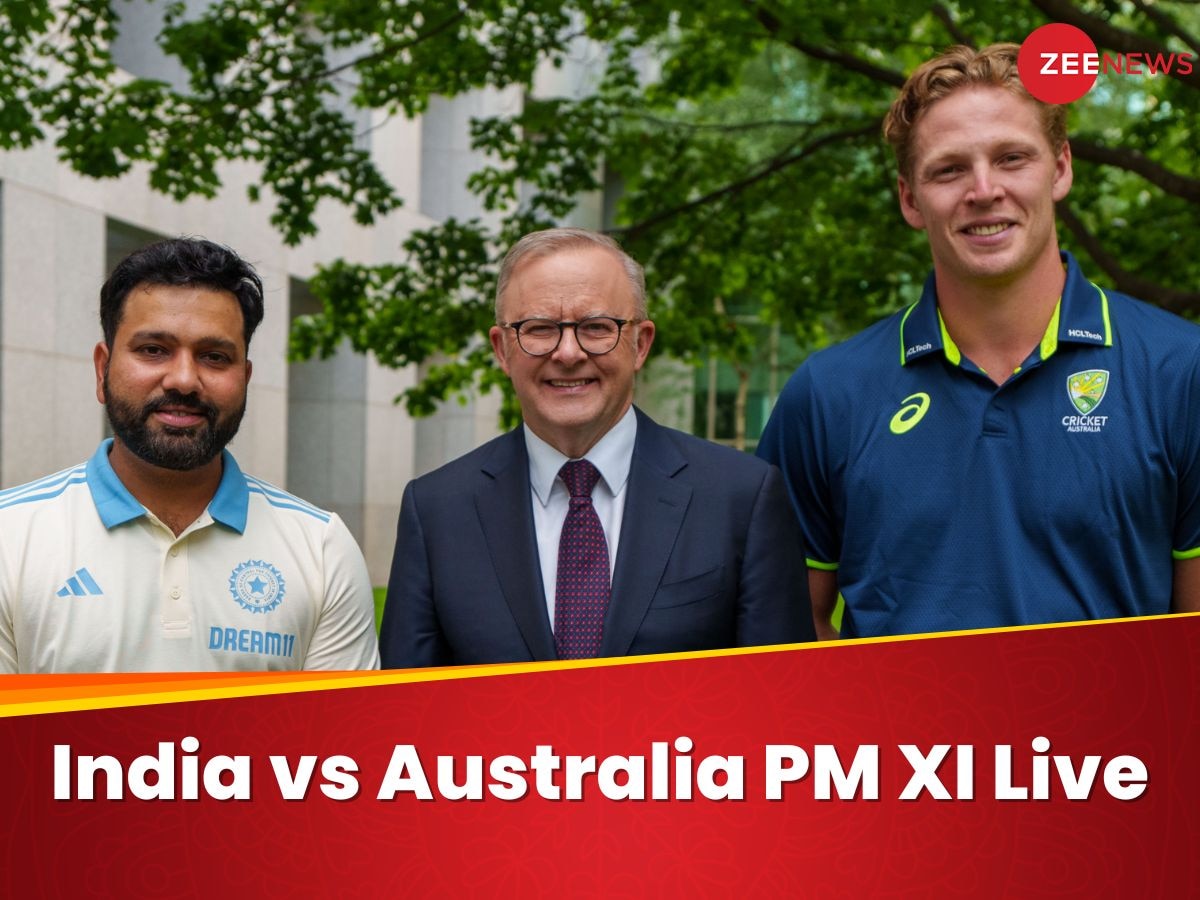 IND vs AUS PM XI Test Live Score: कैनबरा में बारिश ने डाला खलल, वार्म-अप मैच में फैंस को टॉस का इंतजार