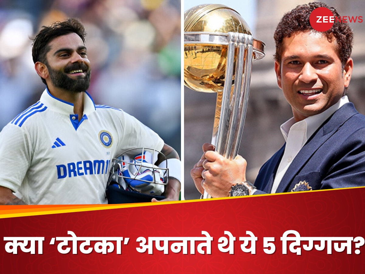 Sachin Tendulkar and Virat