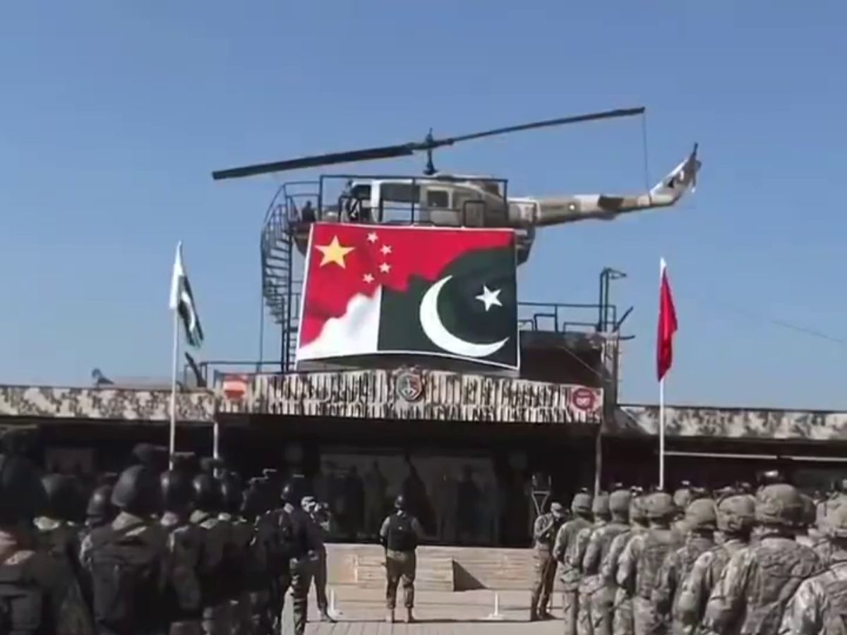 चीन की बढ़ती सैन्य मौजूदगी