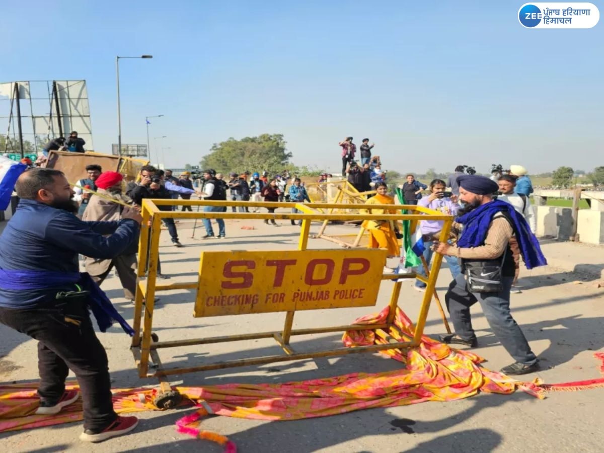 Farmers Protest: ਦਿੱਲੀ ਕੂਚ ਲਈ ਕਿਸਾਨ ਰਵਾਨਾ, ਮਰਜੀਵੜਾ ਜਥੇ ਨੇ ਬੈਰੀਕੇਡਿੰਗ ਤੋੜੀ