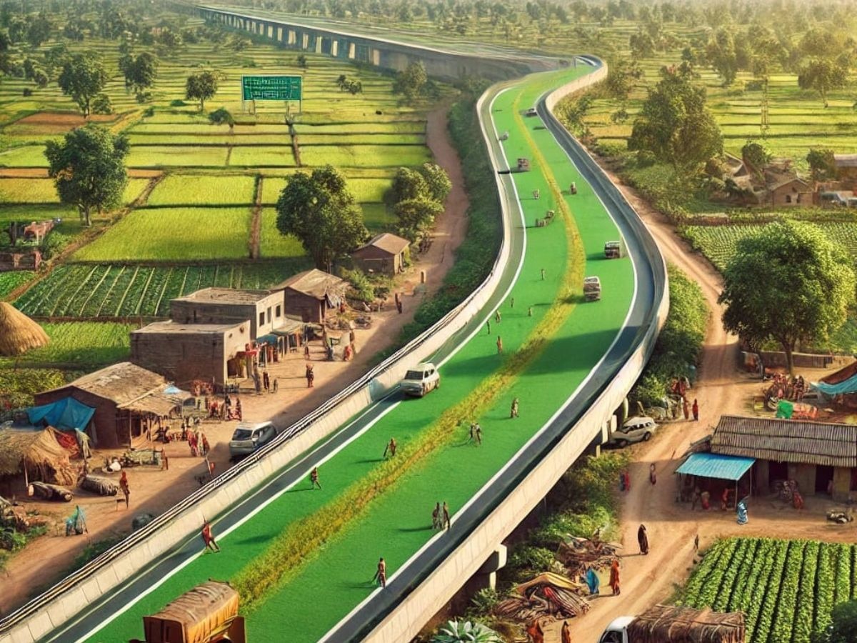 Uttar Pradesh Expressway News, AI Photo