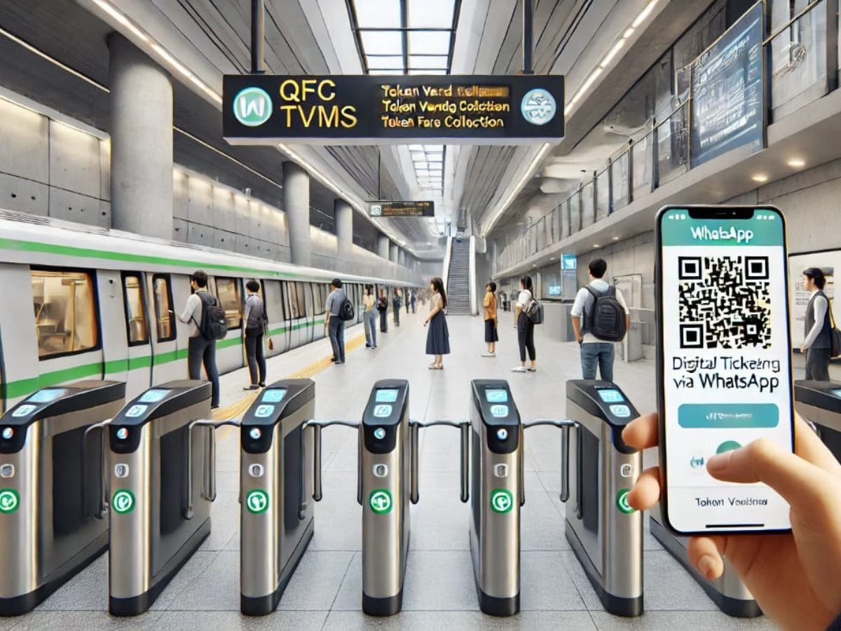 Noida Metro WhatsApp Ticket Booking, AI Photo 