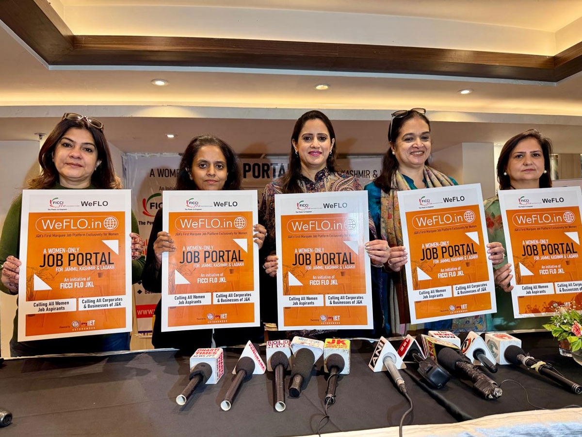 जम्मू-कश्मीर और लद्दाख को मिला पहला All Women Job Portal, 'WeFLO', FICCI FLO JKL और MIET की अनोखी पहल