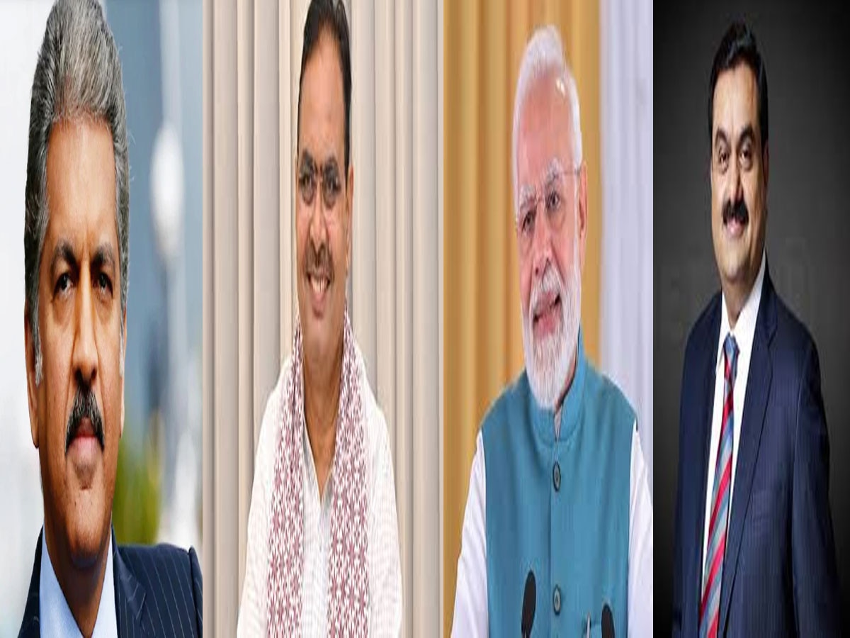 Anand Mahindra CM Bhajanlal Sharma PM Narendra Modi Gautam Adani